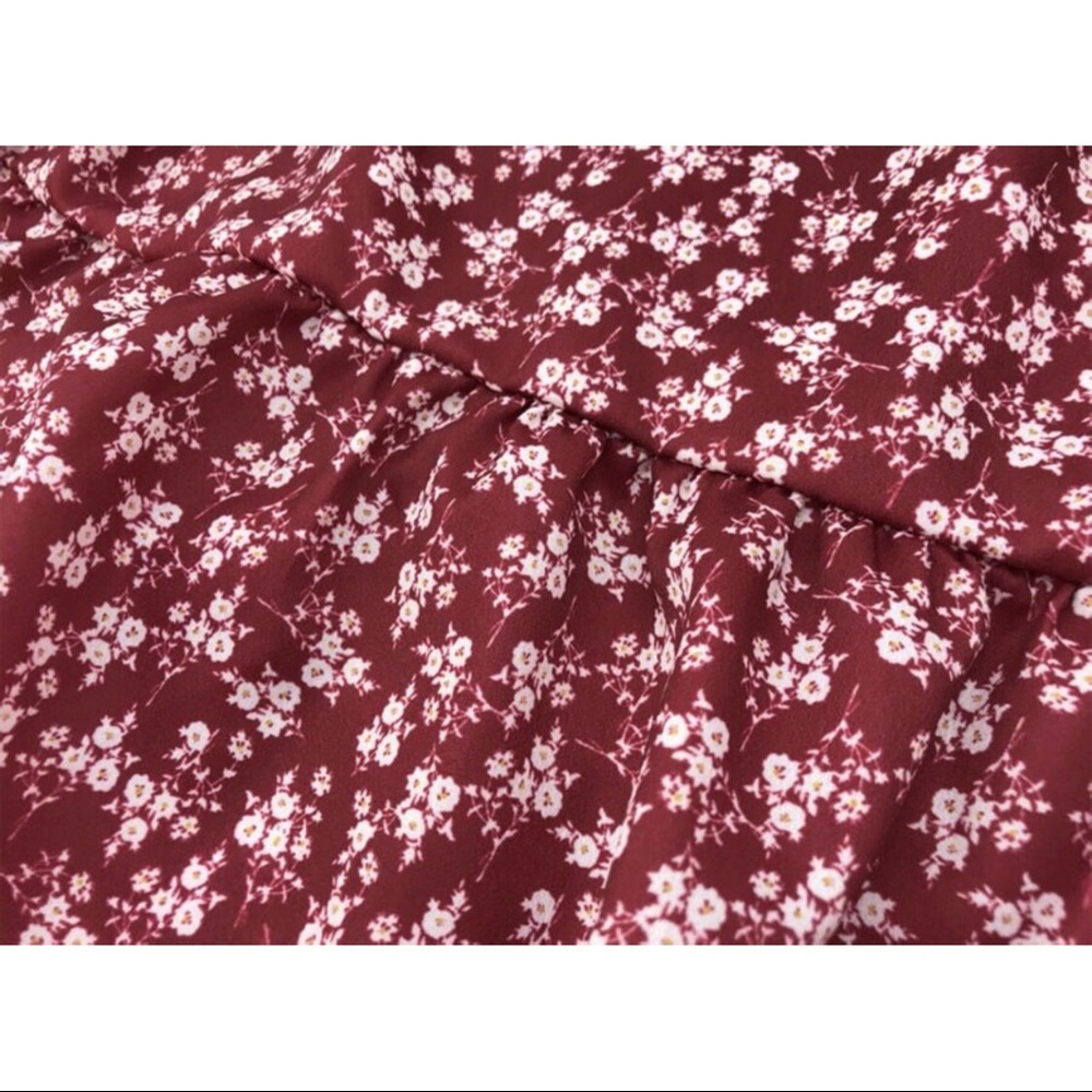 1 LARGE LEFT ππRed Ditsy Floral Sundress - Picture 8 of 10